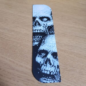 3D Print (PLA) Bogmærke - Zombies (AI Template)