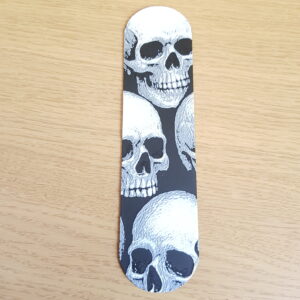 3D Print (PLA) Bogmærke - Skulls (AI Template)
