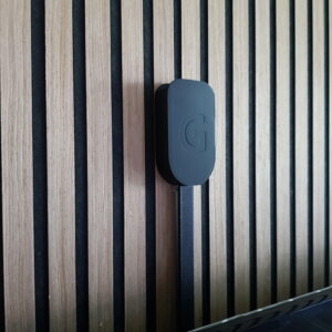 3D Print (PLA) Chromecast Holder + Kabelskjuler