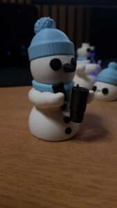 3D Print (PLA) Hipster Snemand